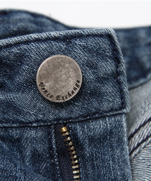 VENCEEXCHANGE(ヴァンスエクスチェンジ)の「スラブデニムダメージショートパンツ (その他パンツ・レディース・ライトブルー/ブルー/オフホワイト・SMALL/MEDIUM)」の12枚目の写真