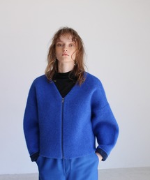 DRESSLAVE（ドレスレイブ）の「racoon wool zip v cardigan(ラクーン 