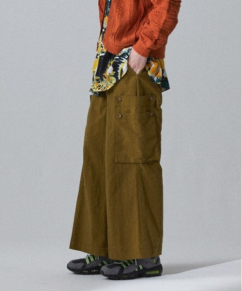 Iroquois（イロコイ）の「STUNNER NY CARGO PT（カーゴパンツ・メンズ・ブラック/カーキ/ベージュ・1/2/3）」の3枚目の写真