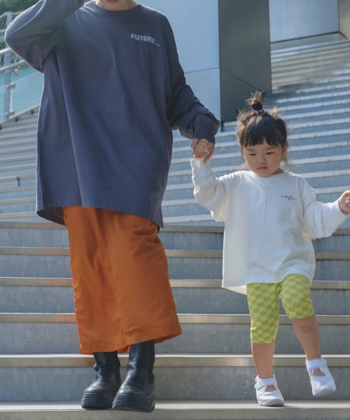 Kastane（カスタネ）の「【UNISEX】SIXSENCE FUTUREロンT（Tシャツ/カットソー・レディース・オフホワイト/チャコールグレー・M/XL）」の6枚目の写真