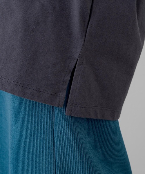 Kastane（カスタネ）の「【UNISEX】SIXSENCE FUTUREロンT（Tシャツ/カットソー・レディース・オフホワイト/チャコールグレー・M/XL）」の12枚目の写真