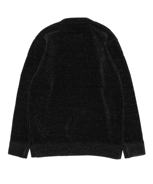 UNION STATION（ユニオンステーション）の「クルーネックモールニット/ハンドウォッシャブル（ニット/セーター・メンズ・ホワイト/ブラック/ネイビー/レッド/ブルー/グリーン・LL/M/L）」の15枚目の写真