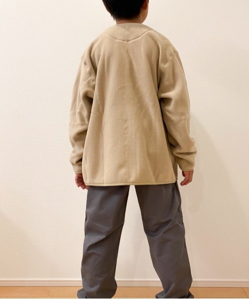 Lee(リー)の「Lee/リー キッズ フリースライナーブルゾン(ブルゾン・キッズ・レッド/ベージュ/グレー/ネイビー・140/150/130)」の18枚目の写真