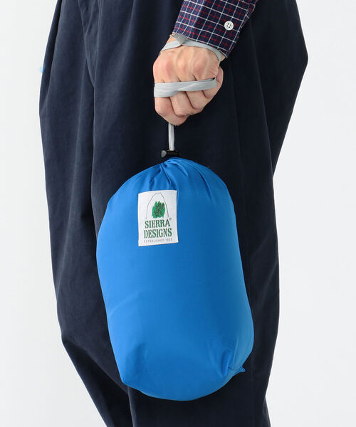 SIERRA DESIGNS（シェラデザイン）の「SIERRA DESIGNS × BEAMS PLUS / 別注 DOWN VEST（ベスト・メンズ・レッド/ブルー・LARGE/X-LARGE/SMALL/MEDIUM）」の8枚目の写真