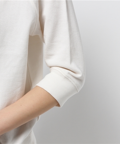 mystic（ミスティック）の「レースハイネックスウェット（Tシャツ/カットソー・レディース・オフホワイト/サックスブルー/グレー・ﾌﾘ-）」の8枚目の写真