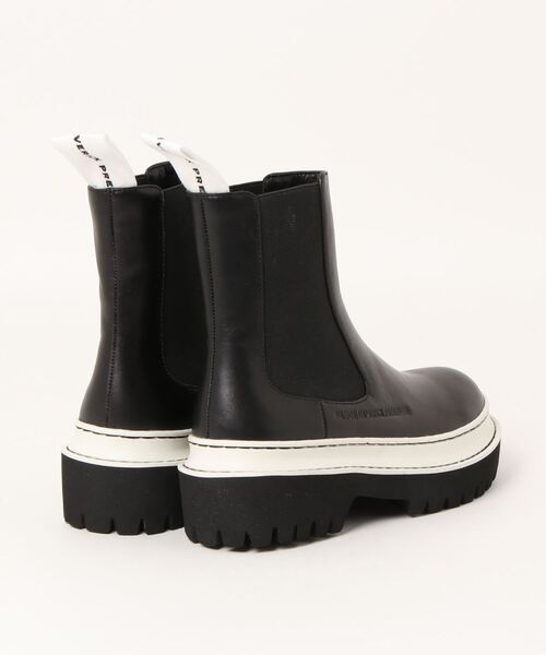 MAISON MAVERICK PRESENTS（メゾンマベリックプレゼンツ）の「【MAISON MAVERICK PRESENTS】ｻｲﾄﾞｺﾞｱｼｮｰﾄﾌﾞｰﾂ（ブーツ・レディース・ブラック・SMALL/MEDIUM/LARGE）」の2枚目の写真