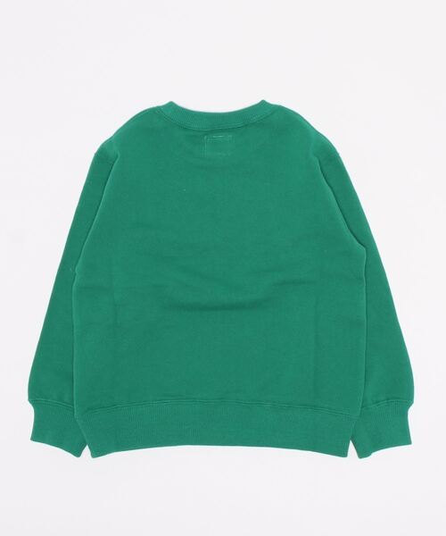 Lee(リー)の「【Lee】カレッジスウェット(スウェット・キッズ・グリーン・120/130/140/150/160/105)」の2枚目の写真