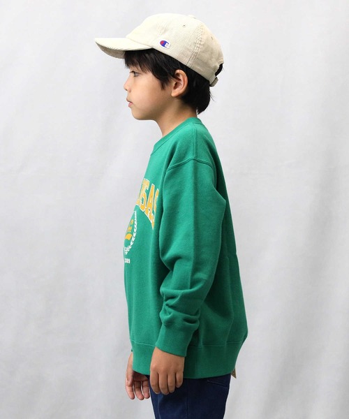 Lee(リー)の「【Lee】カレッジスウェット(スウェット・キッズ・グリーン・120/130/140/150/160/105)」の4枚目の写真