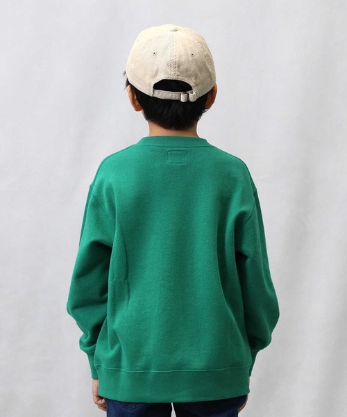 Lee(リー)の「【Lee】カレッジスウェット(スウェット・キッズ・グリーン・120/130/140/150/160/105)」の5枚目の写真
