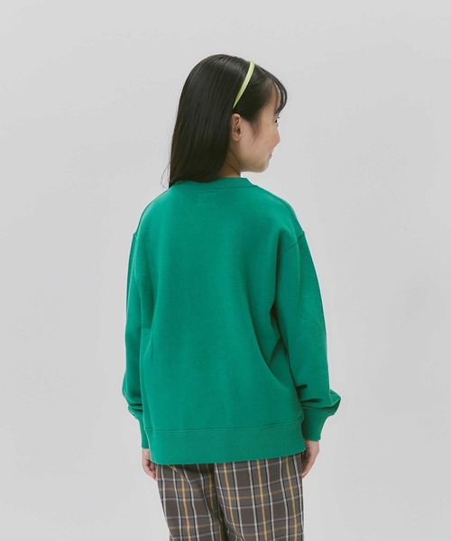 Lee(リー)の「【Lee】カレッジスウェット(スウェット・キッズ・グリーン・120/130/140/150/160/105)」の15枚目の写真