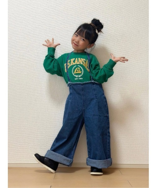 Lee(リー)の「【Lee】カレッジスウェット(スウェット・キッズ・グリーン・120/130/140/150/160/105)」の18枚目の写真