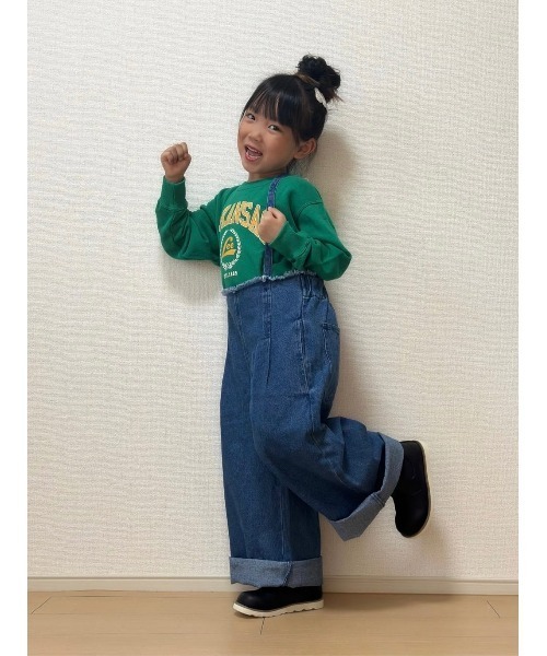 Lee(リー)の「【Lee】カレッジスウェット(スウェット・キッズ・グリーン・120/130/140/150/160/105)」の19枚目の写真