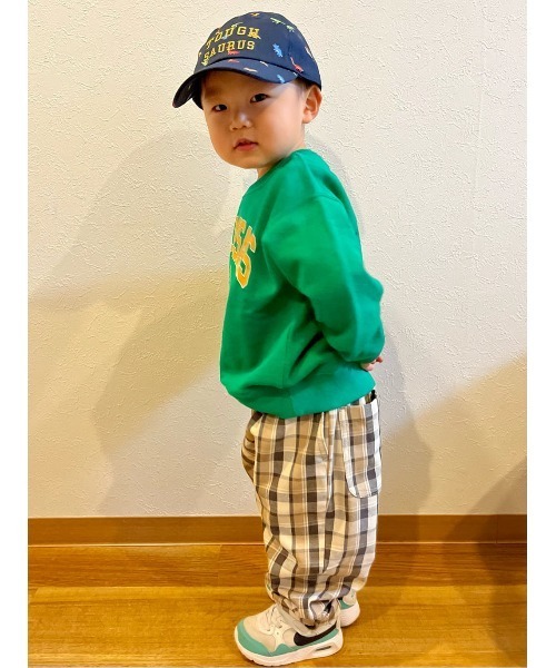 Lee(リー)の「【Lee】カレッジスウェット(スウェット・キッズ・グリーン・120/130/140/150/160/105)」の20枚目の写真