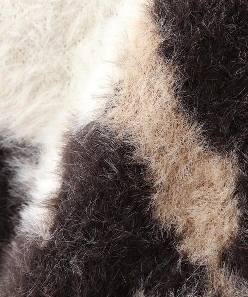 AVIREX（アヴィレックス）の「【直営店限定】AVX NYLON SHAGGY CARDIGAN / ナイロン シャギー カーディガン / AVIREX / アヴィレックス（カーディガン/ボレロ・メンズ・ブルー/ブラック・M/L）」の10枚目の写真