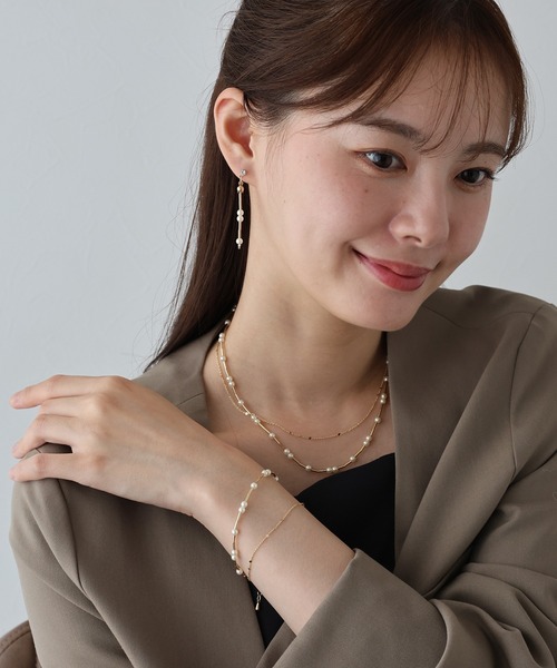 BLUEEAST(ブルーイースト)の「《お気に入り1.5万人突破!》パールロングチェーンネックレス(ネックレス・レディース・ゴールド/シルバー・FREE)」の20枚目の写真