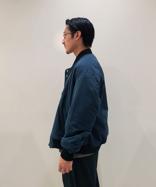 WELLDER(ウェルダー)の「【WELLDER / ウェルダー】 EX. Combination Bomber Jacket / 別注コンビネーションボンバージャケット(MA-1・メンズ・マルチ・4)」の3枚目の写真