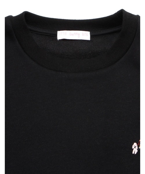 Little sunny bite(リトルサニーバイト)の「One point stitch sweat top(スウェット・レディース・グリーン/アイボリー/ブラック/ピンク・MEDIUM/SMALL)」の7枚目の写真