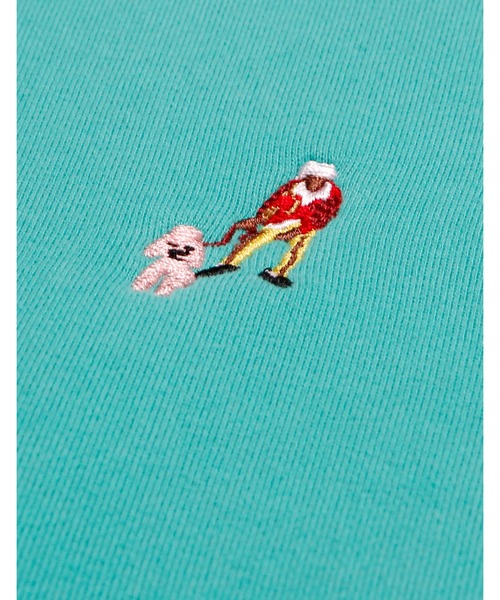 Little sunny bite(リトルサニーバイト)の「One point stitch sweat top(スウェット・レディース・グリーン/アイボリー/ブラック/ピンク・MEDIUM/SMALL)」の17枚目の写真