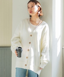 coca（coca） | ビッグシルエットカラーカーディガン(カーディガン/ボレロ)
