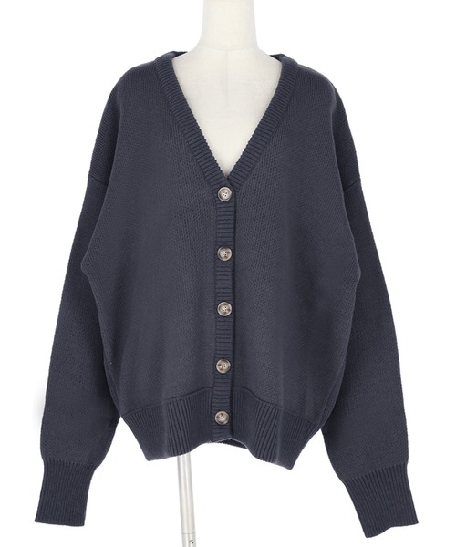 coca（coca）（コカ）の「ビッグシルエットカラーカーディガン（カーディガン/ボレロ・レディース・チャコール/グリーン/アイボリー/ベージュ・M/L）」の16枚目の写真