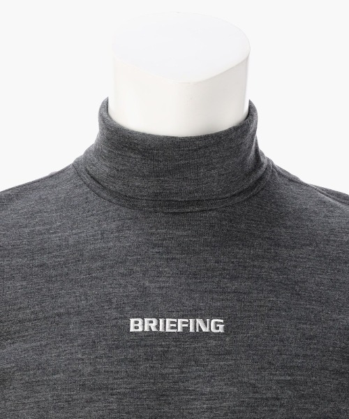 完売品　新品　BRIEFING　正規品　WOOL TURTLE NECK ブリーフィングゴルフ】MENS WOOL TURTLE NECK（ニット/セーター