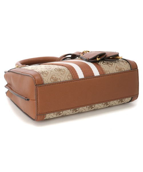 Guess(ゲス)の「KATEY Mini Satchel(ハンドバッグ・レディース・ストーン/ブラウン・ONE SIZE)」の12枚目の写真