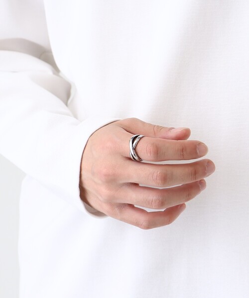 tk.TAKEO KIKUCHI（ティーケータケオキクチ）の「◆ステンレスアソートリング（リング・メンズ・シルバー/シルバー系/シルバー系1・17/13）」の6枚目の写真