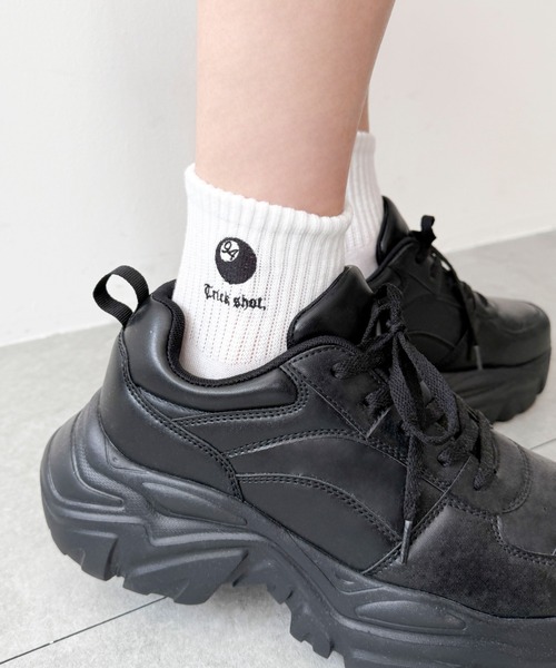WEGO(ウィゴー)の「WEGO/刺繍パイルソックス(ソックス/靴下・メンズ・その他1/その他2/その他4/その他3/その他9/その他8/その他10/その他11/その他12/その他13/その他14/その他15/その他16/その他17/その他18/その他19・25-27CM)」の15枚目の写真