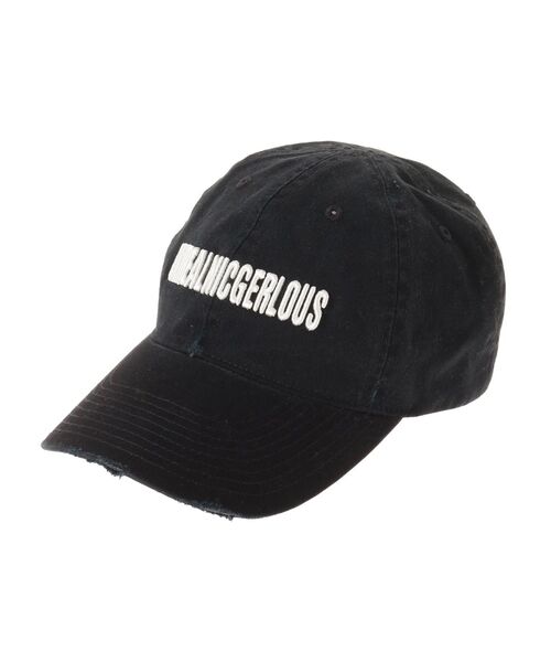 GYDA(ジェイダ)の「UNREAL NICGERLOUS clash キャップ(キャップ・レディース・オフホワイト/ブラック・FREE)」の6枚目の写真