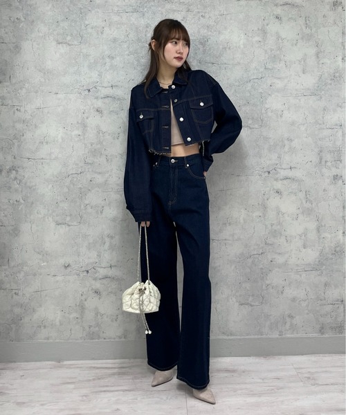 EPIMI E'PIMMY（エピミエピミー）の「カップ付きアメスリキャミソール（キャミソール・レディース・ベージュ/オートミール/オフホワイト/ブラック/オリーブ・MEDIUM）」の10枚目の写真