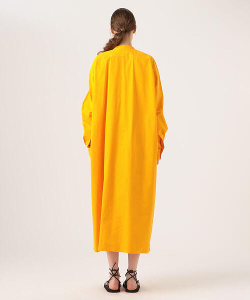 美品 ソフィードール ウェストギャザースキッパー ロング シャツワンピース 赤 ソフィードール ウェストギャザースキッパー ロング シャツ