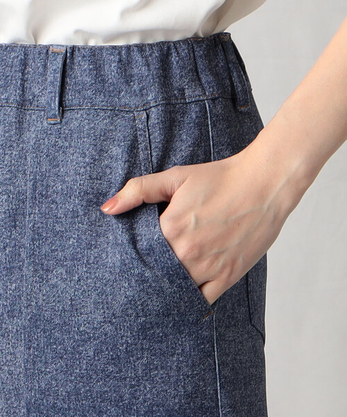 美品☆MITTAN☆手紡ぎ手織りPT64カディデニムパンツ23AW