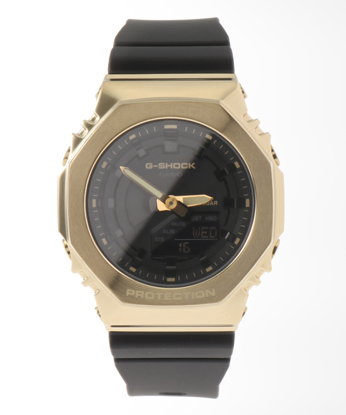 HIROB(ヒロブ)の「【Gshock/ジーショック】Gshock GM-S2100GB-1AJF【 ウォッチ 】(アナログ腕時計・レディース・ゴールド・FREE)」の1枚目の写真