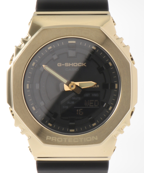 HIROB(ヒロブ)の「【Gshock/ジーショック】Gshock GM-S2100GB-1AJF【 ウォッチ 】(アナログ腕時計・レディース・ゴールド・FREE)」の2枚目の写真