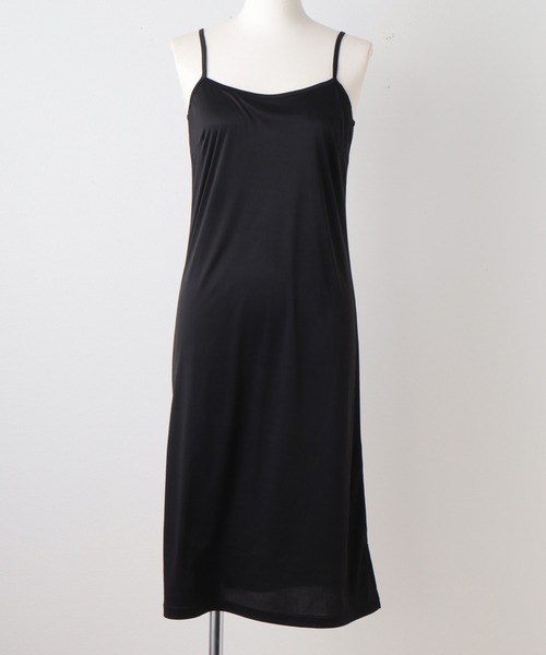 Honeys（ハニーズ）の「インナーロングワンピース（インナーウェア/肌着・レディース・ベージュ/ブラック/アイボリー・L/M）」の12枚目の写真