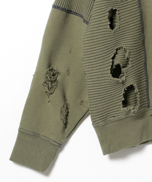 C.E  PLAGUE WIDE RIB CUT CREW NECK シーイー C.E（シーイー）の「C.E / PLAGUE WIDE RIB CUT CREW NECK（スウェット