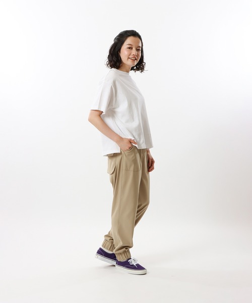 Champion(チャンピオン)の「【Champion/チャンピオン】レディース ショートスリーブTシャツ(Tシャツ/カットソー・レディース・ホワイト/ブラック系その他・MEDIUM/LARGE)」の5枚目の写真
