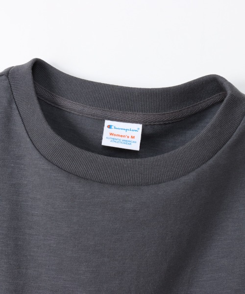 Champion(チャンピオン)の「【Champion/チャンピオン】レディース ショートスリーブTシャツ(Tシャツ/カットソー・レディース・ホワイト/ブラック系その他・MEDIUM/LARGE)」の15枚目の写真