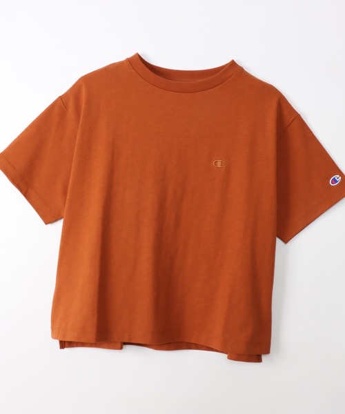 Champion(チャンピオン)の「【Champion/チャンピオン】レディース ショートスリーブTシャツ(Tシャツ/カットソー・レディース・ホワイト/ブラック系その他・MEDIUM/LARGE)」の18枚目の写真