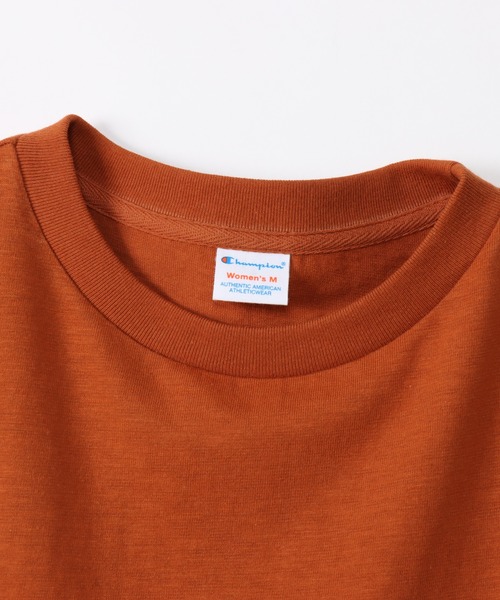 Champion(チャンピオン)の「【Champion/チャンピオン】レディース ショートスリーブTシャツ(Tシャツ/カットソー・レディース・ホワイト/ブラック系その他・MEDIUM/LARGE)」の19枚目の写真