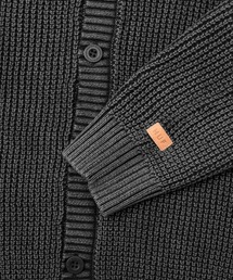 HUF OD BAR LOGO CARDIGAN Dark Grey Cardigan