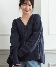 coca（coca） | ニットカーディガン(カーディガン/ボレロ)