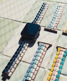 zandy /ズィー・アンド・ワイ Apple Watch【カラーフルチェーンバンド】 アップルウォッチバンド チェーンベルト // chain1