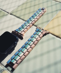zandy /ズィー・アンド・ワイ Apple Watch【カラーフルチェーンバンド】 アップルウォッチバンド チェーンベルト // chain1