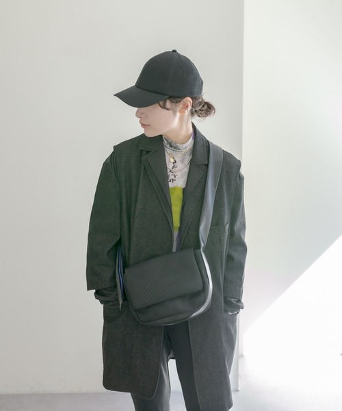 ear PAPILLONNER(イアパピヨネ)の「メッシュショルダーバッグ Sサイズ(ショルダーバッグ・レディース・グレー/ブラック・FREE)」の5枚目の写真