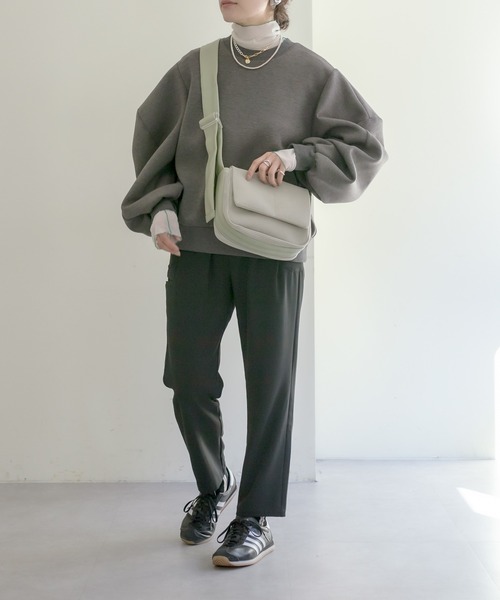 ear PAPILLONNER(イアパピヨネ)の「メッシュショルダーバッグ Sサイズ(ショルダーバッグ・レディース・グレー/ブラック・FREE)」の6枚目の写真