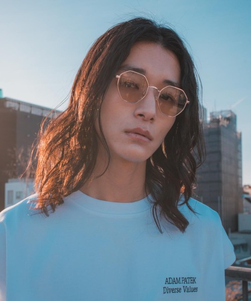 ADAMPATEK / metal frame oct sunglasses/オクタゴン メタルフレーム