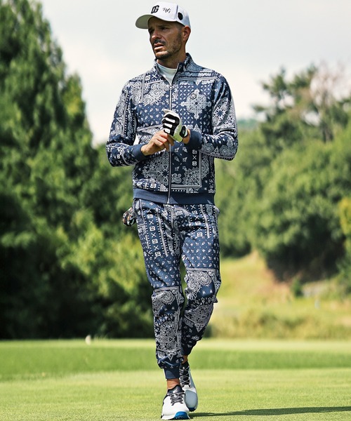 Local GOLF ペイズリー柄　シャツ&パンツセット Local GOLF ペイズリー柄 シャツ&パンツセット Local GOLF