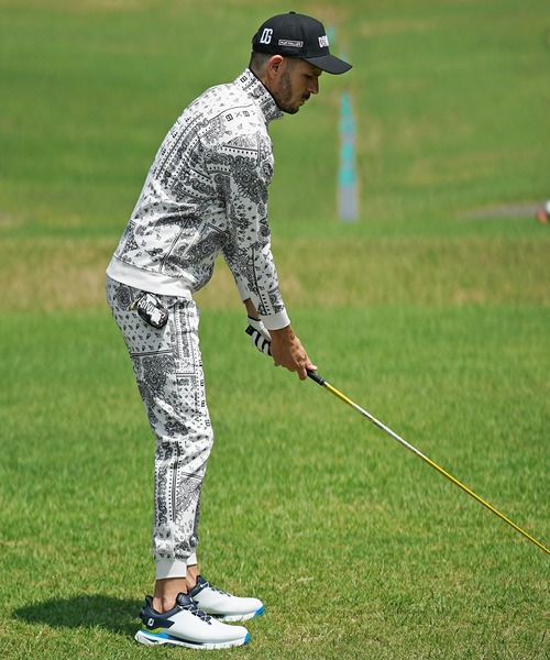 DIVINER GOLF】ペイズリースタンドジャケット+ジョガーパンツ
