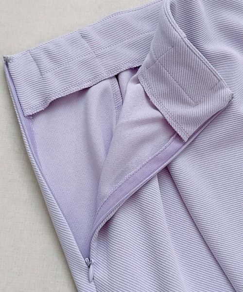 mil（ミル）の「【150㎝前後の小柄さんサイズ】ツイルマーメイドスカート（スカート・レディース・ラベンダー/ベージュ/ブラック・XS/S）」の19枚目の写真